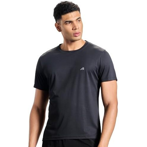 Boldfit Men's Regular Fit Shirt (Bftbm3003Sblackxxl_Black XXL)