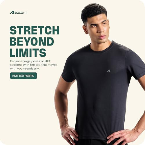 Boldfit Men's Regular Fit Shirt (Bftbm3003Sblackxxl_Black XXL)