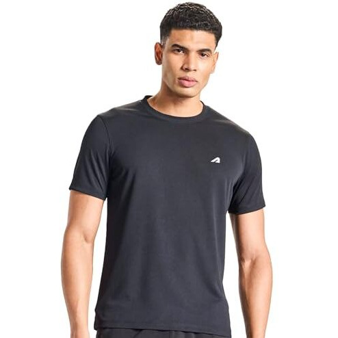 Boldfit Men's Regular Fit T-Shirt (BFTBM3004SBlackL_Black L)