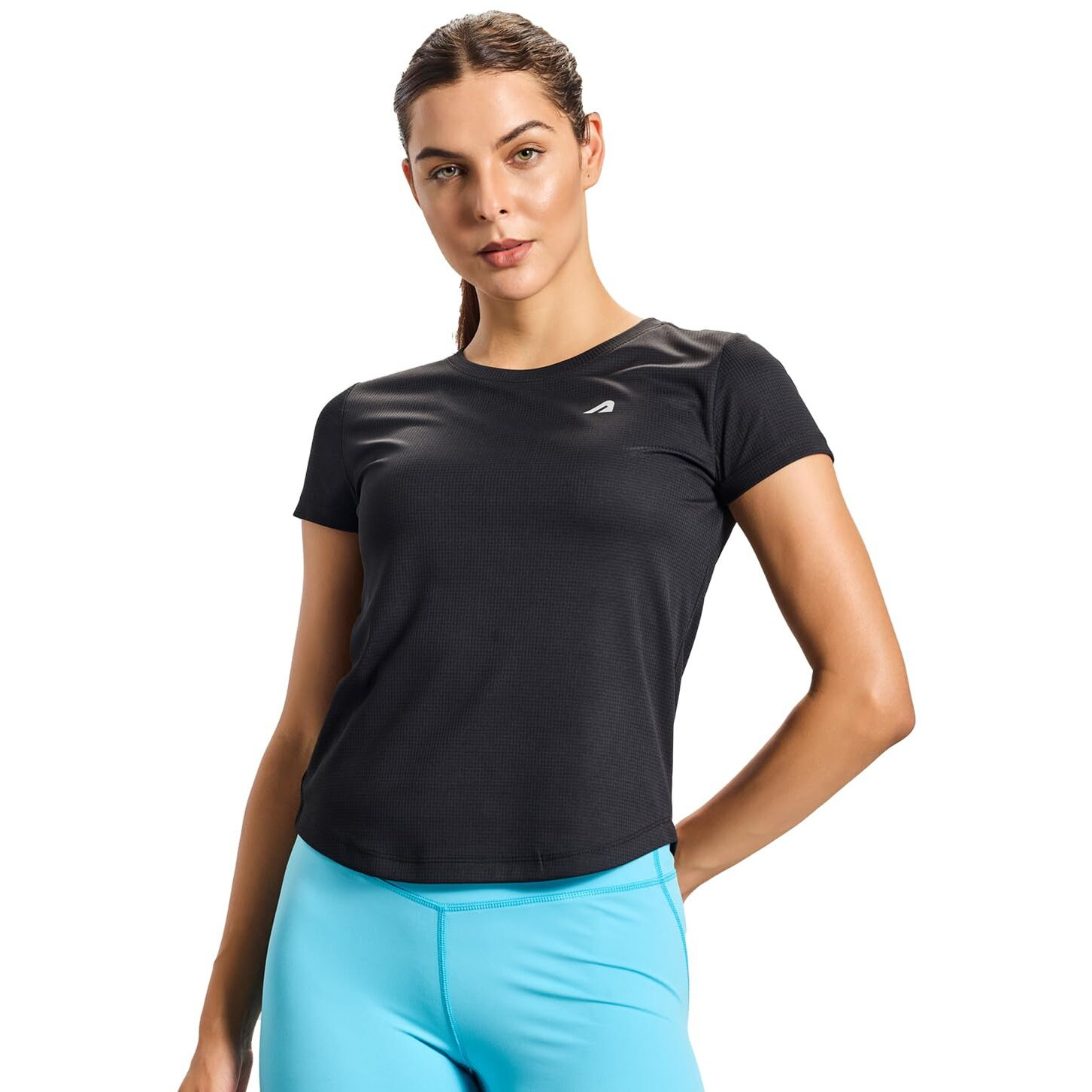 Boldfit Women's Regular Fit T-Shirt (BFTBM3003SWBlackM_Black M)