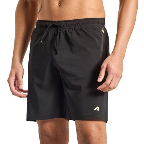 Boldfit Men's Gym Shorts (BFTBM7004TBlackM_Black_M)