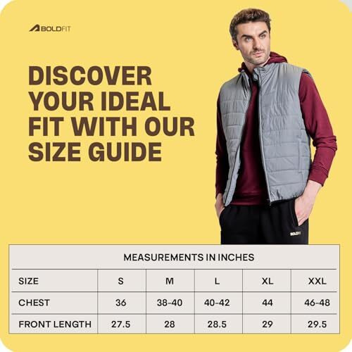 Boldfit Men's (BFTBM4006SGreyXL_Grey_XL)