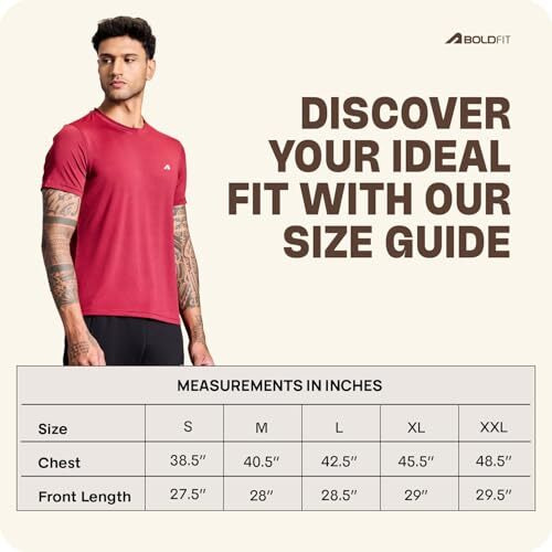Boldfit Men's Regular Fit T-Shirt (BFTBM3012SRedXL_Red