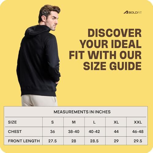 Boldfit Hoodies for Men Hoodie for Men Sweatshirt for Men Soft Touch Hoodies for Boys Raglan Sleeve Hoodies Regular Fit Hoodies for Men Stylish for Gym Travel Pullover for Men Hoodie Aero - Black M