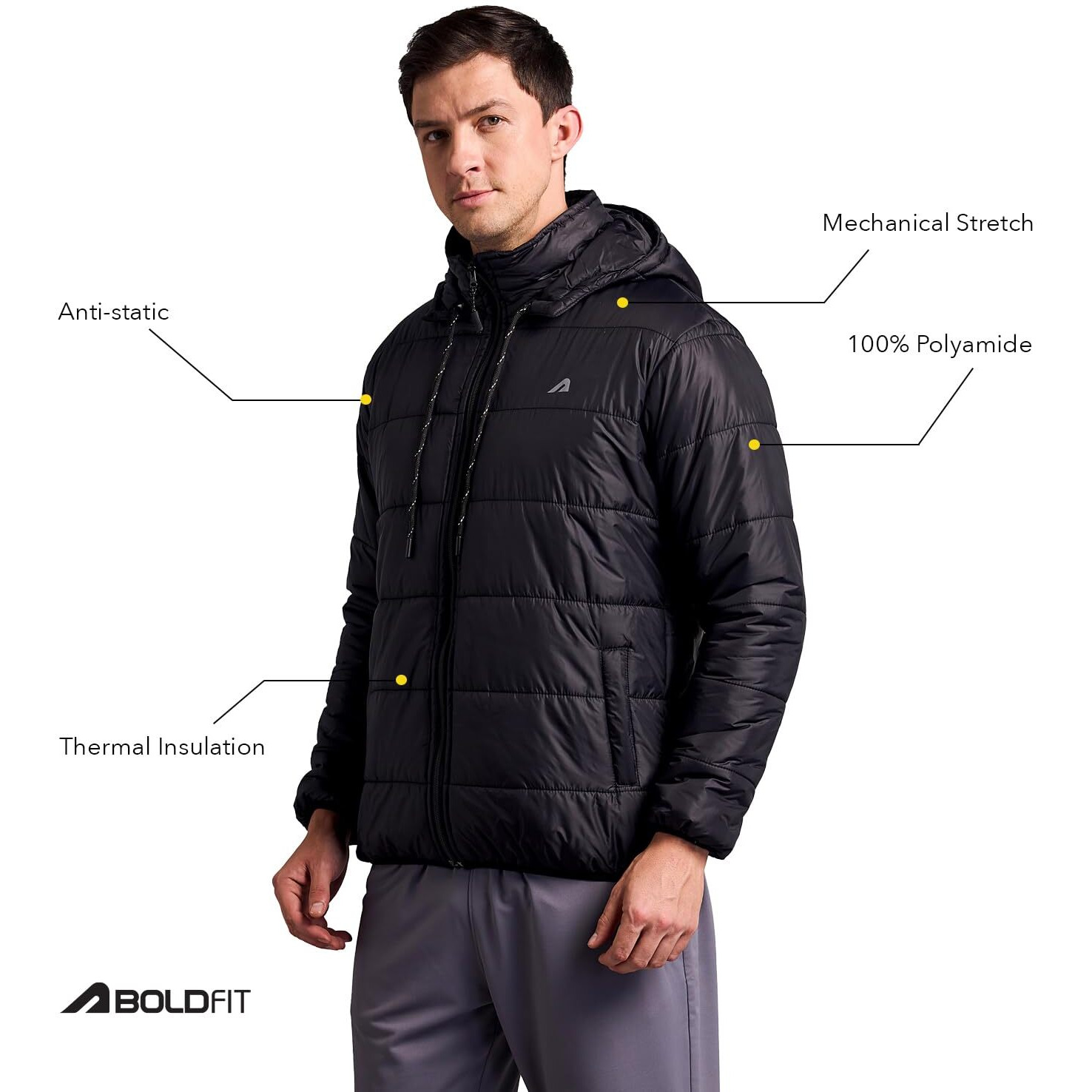 Boldfit Men's Nylon Standard Length Jacket (BFTBM4024SBlackM_Black_M)