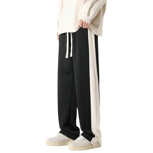 GRECIILOOKS Regular Track Pant for Men (Gl-Tp-1033-Medium-Black)