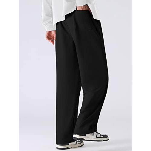GRECIILOOKS Regular Fit Track Pant for Men (Gl-Tp-1017-L-Black), Large