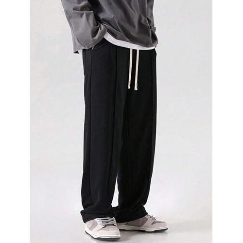 GRECIILOOKS Regular Fit Track Pant for Men (Gl-Tp-1012-L-Black)