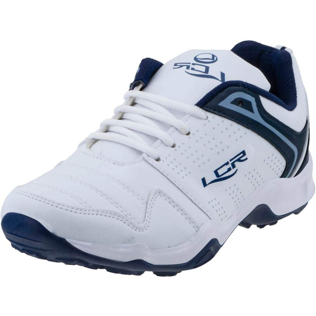 Lancer Mens INDUS-251 White Navy Running Shoe - 10 UK (INDUS-251WHT-NBL-44)