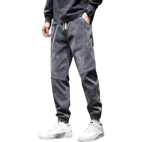 Lymio Men Jeans || Jeans for Men || Jogger Jeans (Jeans-11-12) (34, Black)