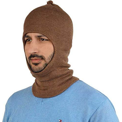 digital shopee Men's Acrylic Monkey Cap Pack of 3_Multicolor, Free Size