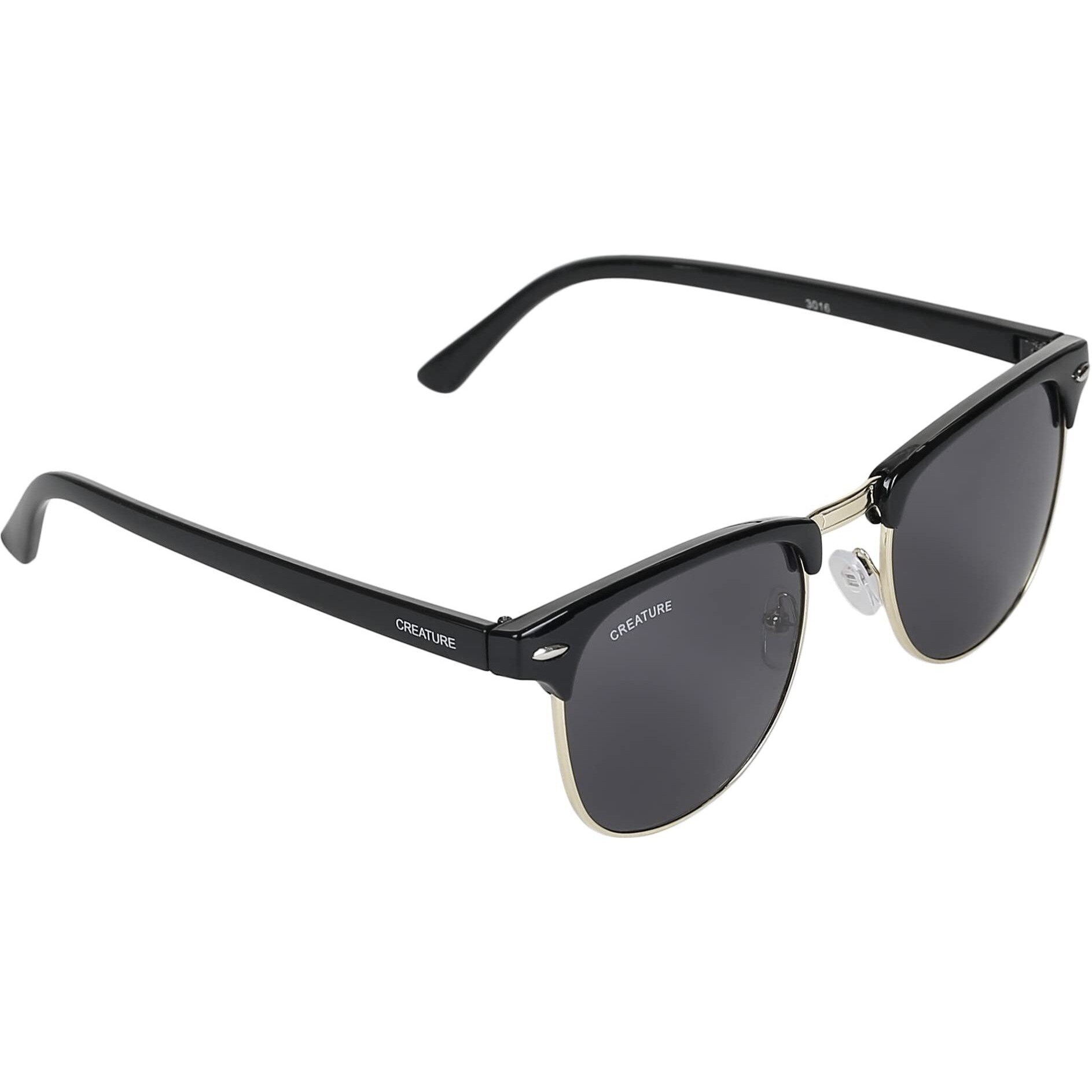 CREATURE UV Protected Black Frame Unisex Sunglasses(SUN-069)