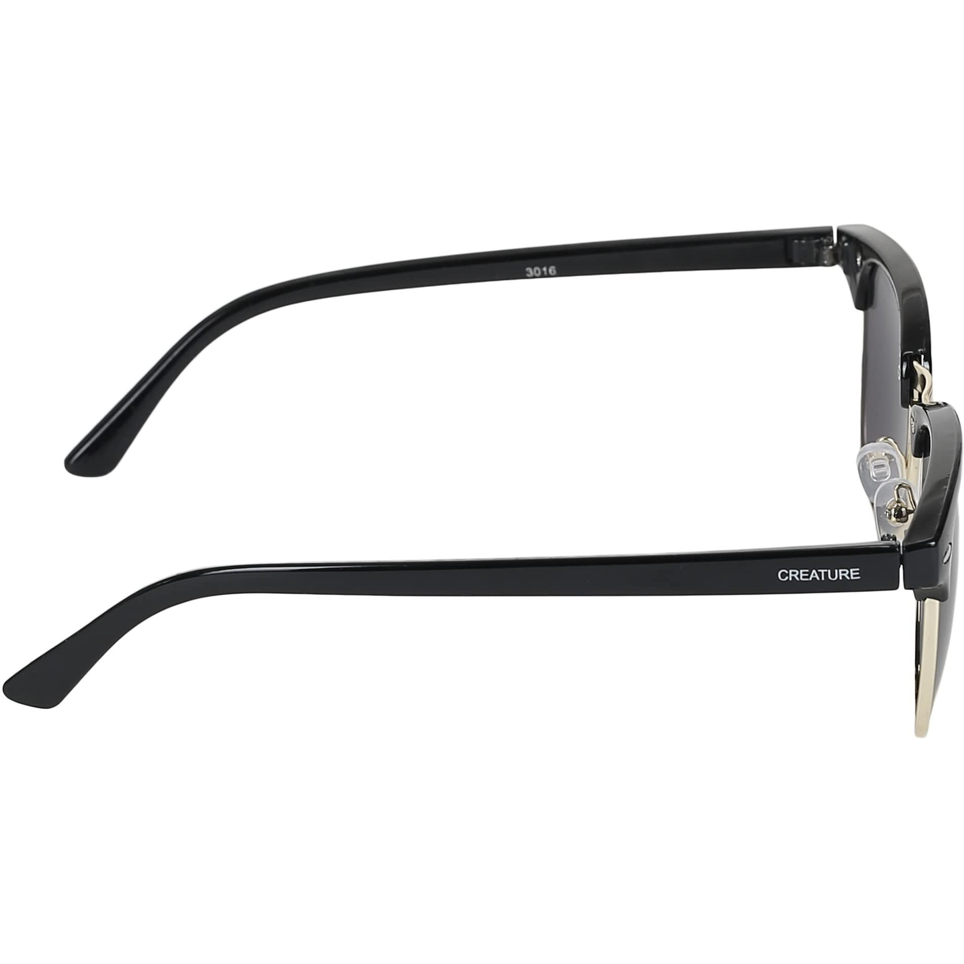 CREATURE UV Protected Black Frame Unisex Sunglasses(SUN-069)