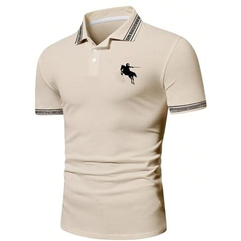 Lymio Men Regular Fit T-Shirt || T-Shirt for Men || Polo T Shirt || T-Shirt (Polo-34-Chiku-XL)