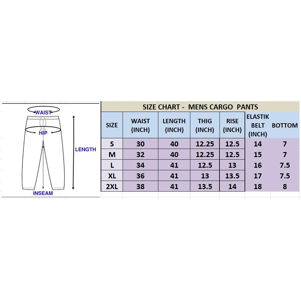 Lymio Men Cargo || Men Cargo Pants || Men Cargo Pants Cotton || Cargos for Men (Cargo-50-53) (in, Alpha, 2XL, Apricot)