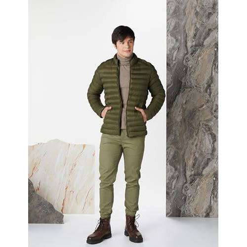 Amazon Brand - Symbol Men's Solid Full Sleeves Regular Fit Casual Jacket (AW23-SY-JK-20_Olive_XL)