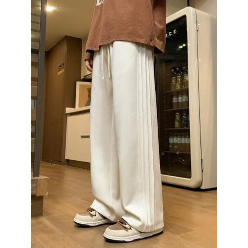GRECIILOOKS Regular Trouser Baggy Loose Fit | Cargo for Men Stylish Track Pant (GL-TP-1048_White_XL)