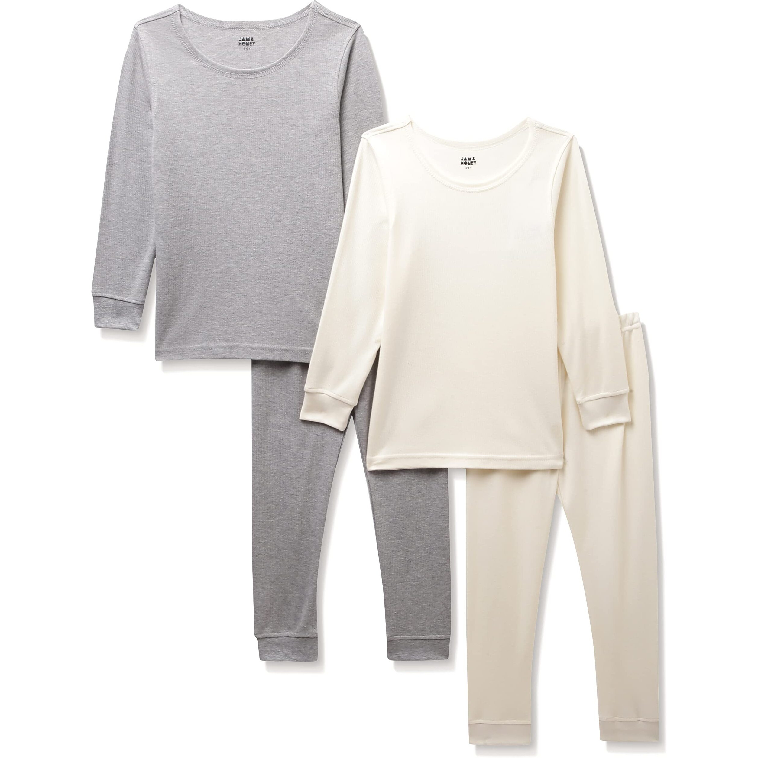 Amazon Brand - Jam & Honey Unisex-Child Kids Thermal Underwear (JH-AW21-THSET_Multi 3_9-10 Years)