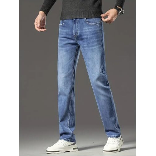 Jeans for Men || Men Jeans || Stylish Jeans for Men || Men Jeans Regular fit (Q-01-03) (in, Numeric, 36, Light Blue)