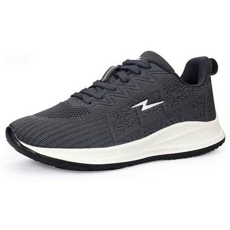 ATHCO Men's Koach Grey Running Shoes_08 UK (ATHST-46)