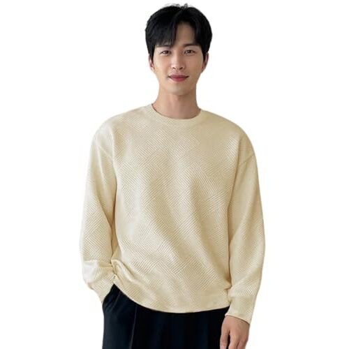 GRECIILOOKS Solid Regular Fit Plain Casual Stylish Latest | Full Sleeve T Shirt for Men (GL-MT-1122_White S)