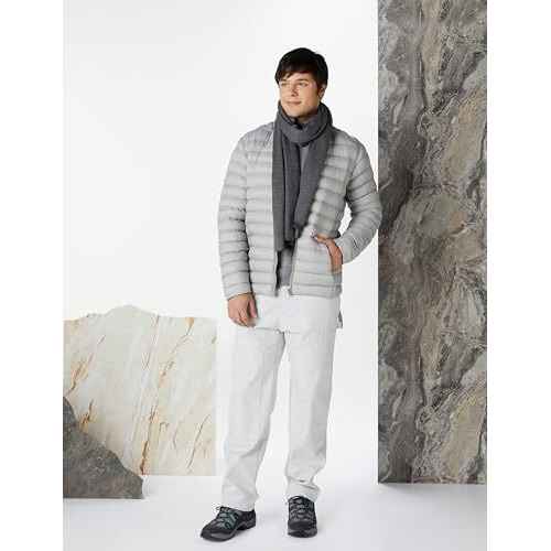 Amazon Brand - Symbol Nylon Men's Solid Full Sleeves Regular Fit Casual Jacket (Aw23-Sy-Jk-20_Grey_L)