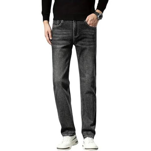 Jeans for Men || Men Jeans || Stylish Jeans for Men || Men Jeans Regular fit (Q-01-03) (in, Numeric, 34, Black)