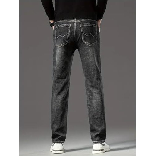 Jeans for Men || Men Jeans || Stylish Jeans for Men || Men Jeans Regular fit (Q-01-03) (in, Numeric, 34, Black)