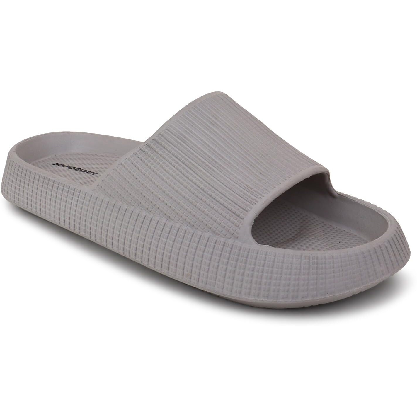 Hygear Men's Xpress Light Grey Slippers_8 UK (HG-GE-1004)
