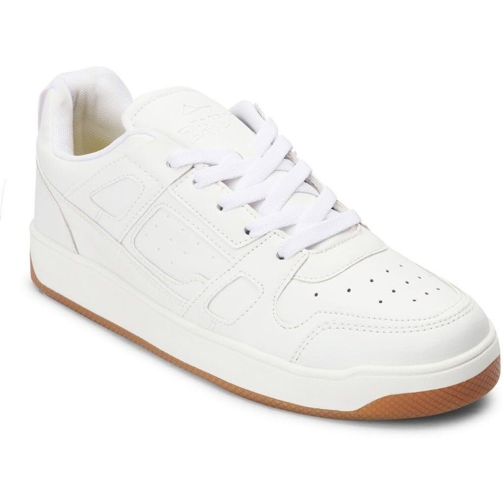 Zaydn Club White Sneaker for Men (7 UK) | Soft Cushioned Insole & Lightweight | Stylish Lace-Up Shoes with Casual Outfits | Trendy Sneakers | Shoes for Man | Low Top Sneaker Shoes
