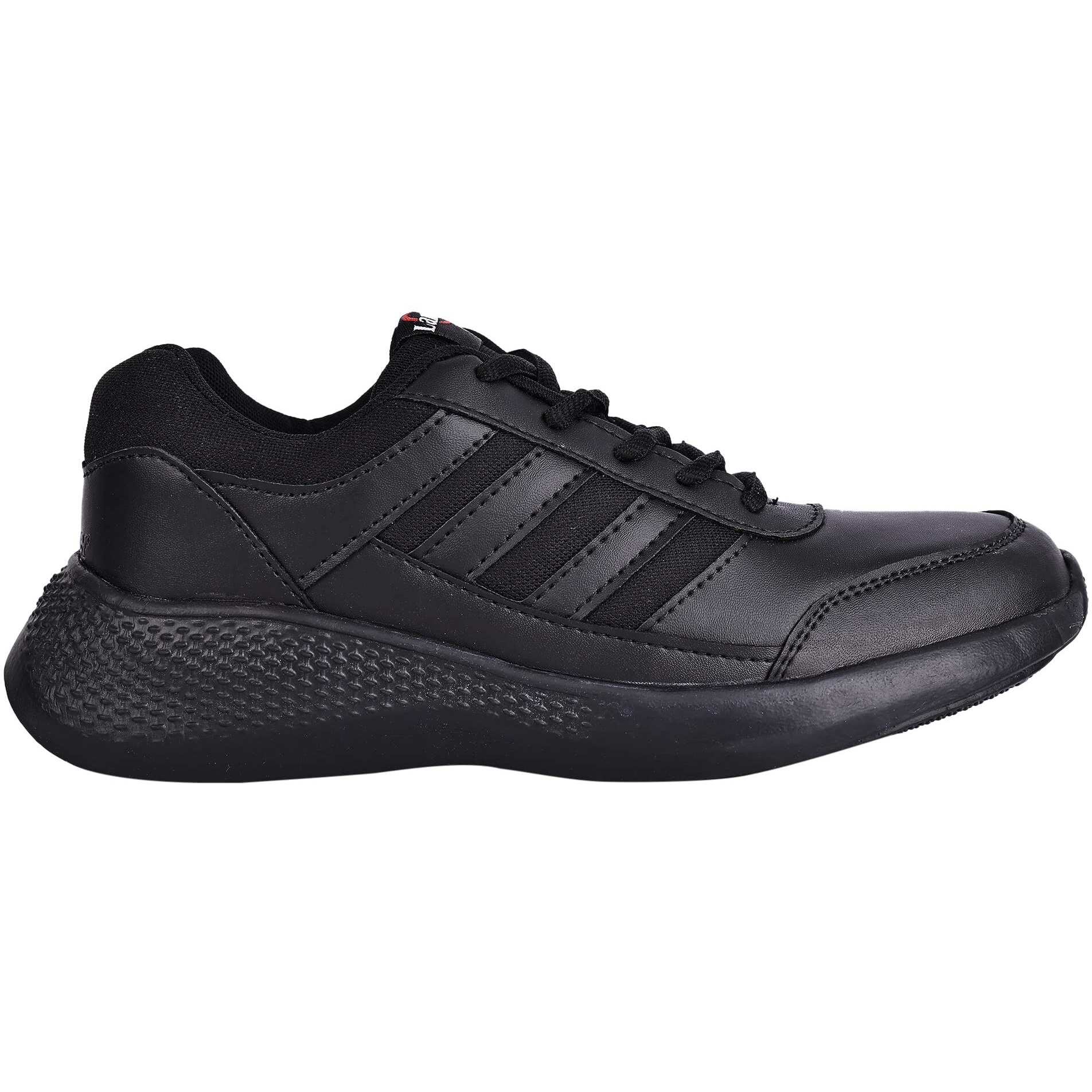 LANCER Kids Gola-L-PREMBLK Black Premium School Shoes