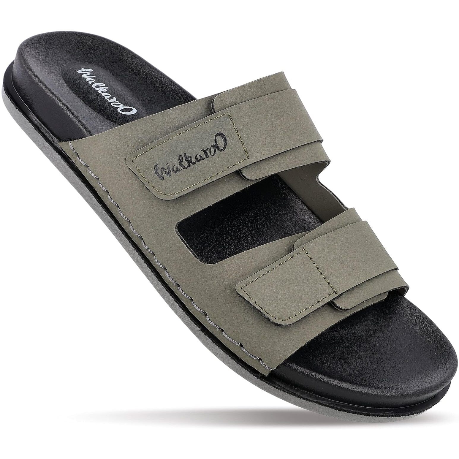 WALKAROO Comfort Sandal For Men's|CloudStep Dual-Density PU Sole  Ultimate Comfort|Stylish Casual Wear|WE1347