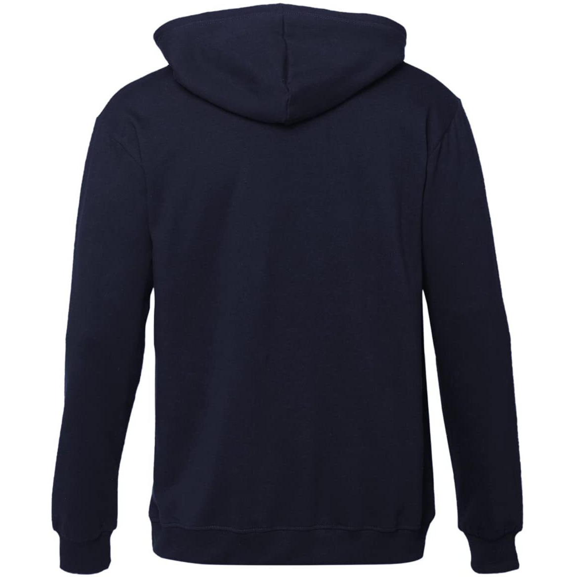 ADRO Men's Cotton Neck Hooded Sweatshirt (H22-M-INV-NB_Navy_XL)