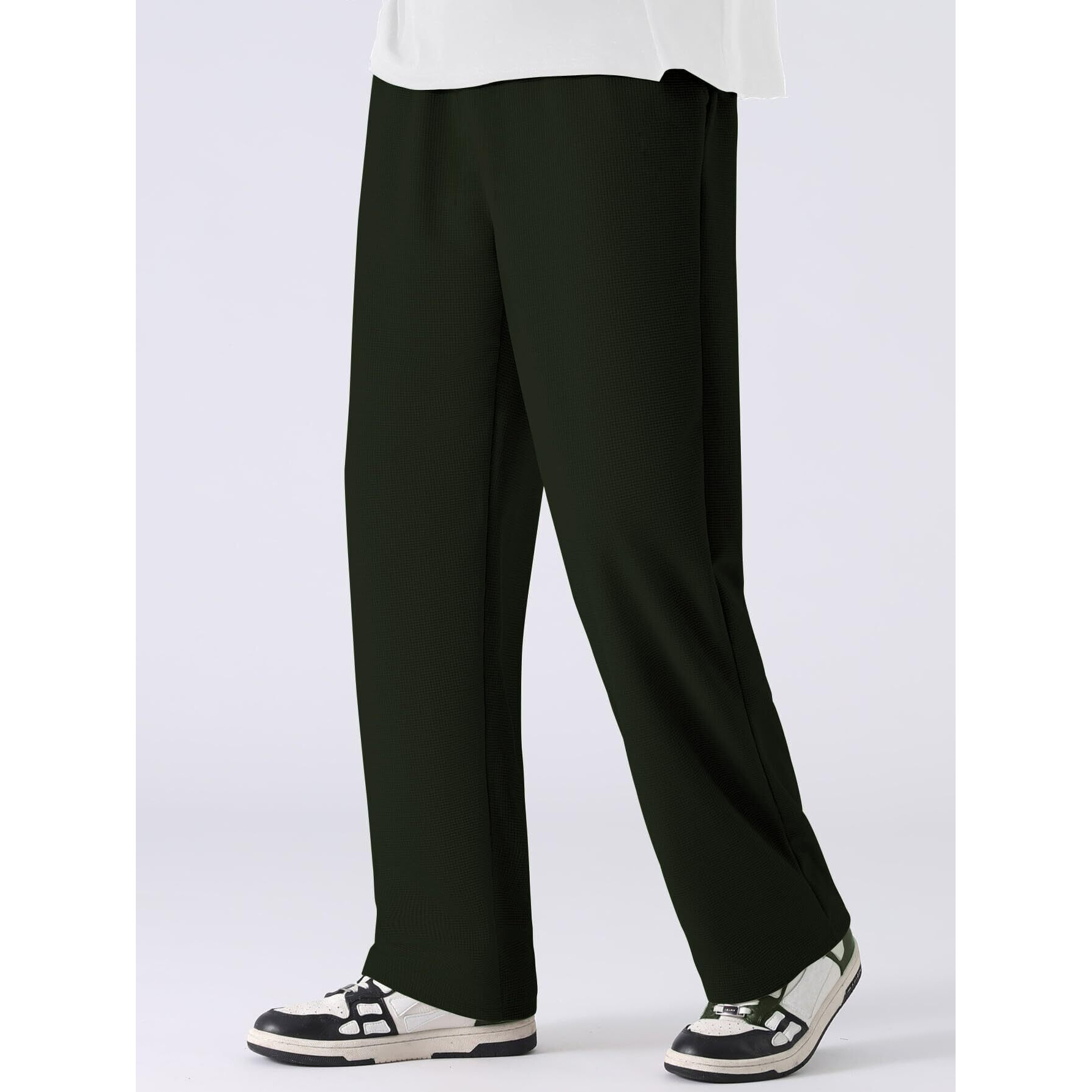 GRECIILOOKS Regular Fit Track Pant for Men (Gl-Tp-1015-Medium-Green)