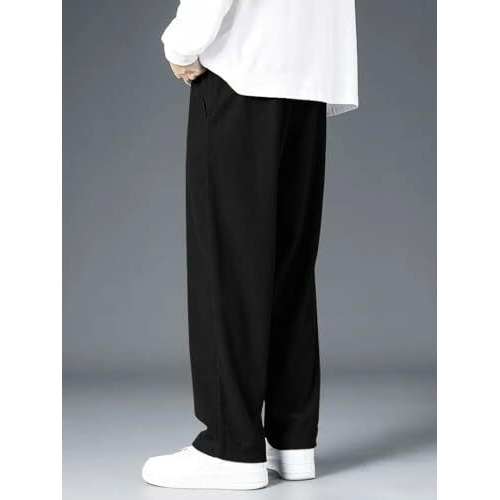 GRECIILOOKS Regular Fit Track Pant for Men. (Gl-Tp-1027-Xl-Black)