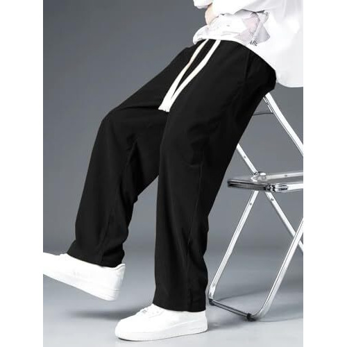 GRECIILOOKS Regular Fit Track Pant for Men. (Gl-Tp-1027-Xl-Black)