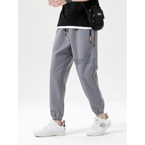 Lymio Track Pant for Men || Track Pants || Plain Track Pant (TP-58-Grey-XL)