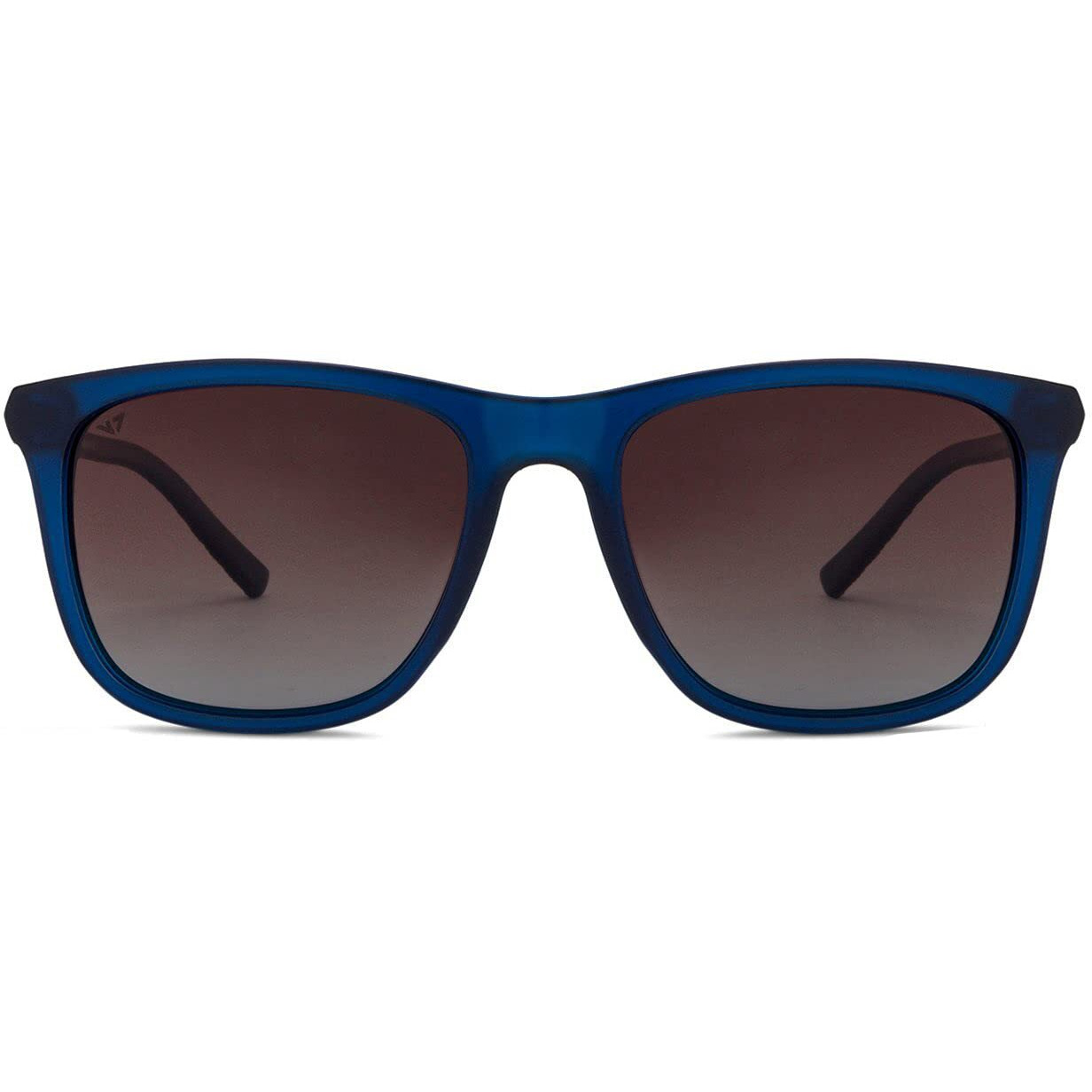 VINCENT CHASE EYEWEAR By Lenskart | Full Rim Wayfarer Branded Latest And Stylish Sunglasses | Polarization And 100% Uv Protected | Men & Women | Large | Vc S12643 Frame Blue/Lens Brown - Pack Of 1