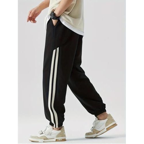 Track Pant for Men || Men Track Pant || Track Pant (TP-32-33) (L, Black)