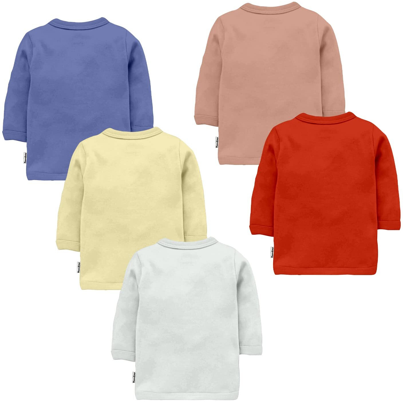 Tinchuk Baby Boy's & Baby Girl's T-Shirt Assorted Prints - Multipack (Multicolored_0-3 Months)