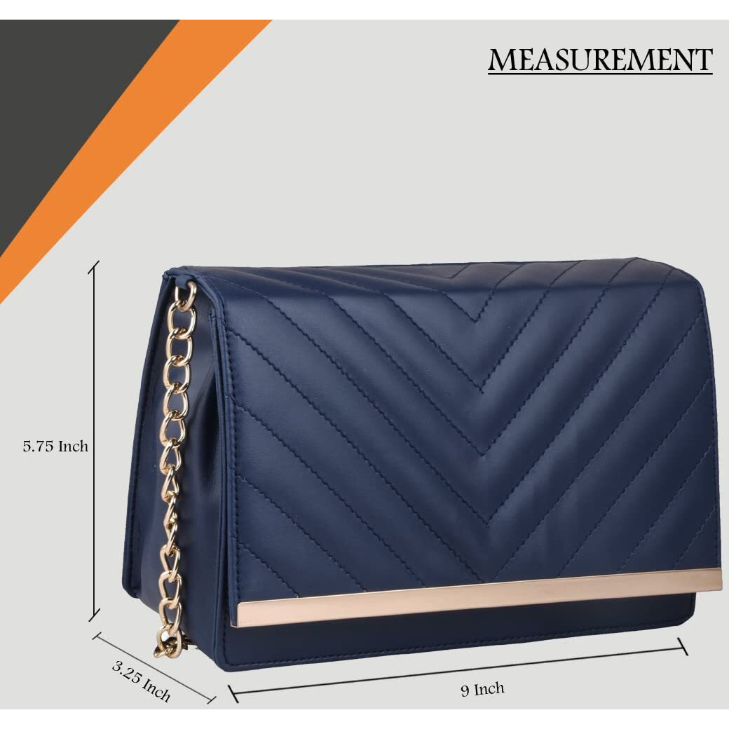 ADISA Women's Sling Bag (Blue)