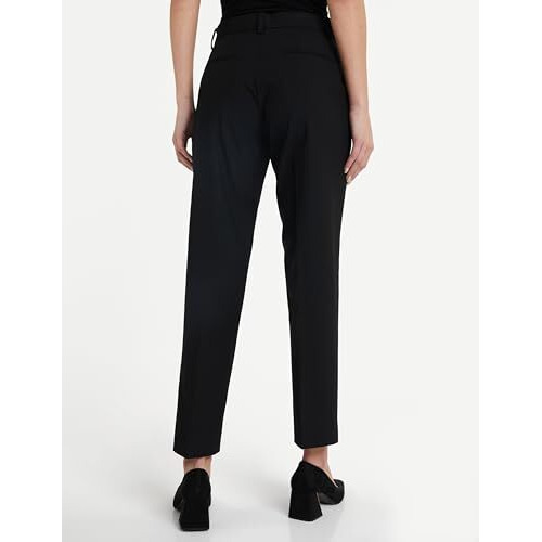 Amazon Brand - Symbol Women's Regular Pants (SB-AW23-WTR-104_Black_30)