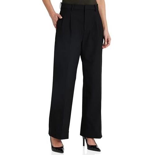 Amazon Brand - Symbol Women's Loose Pants (SB-AW23-WTR-106_Black_34)