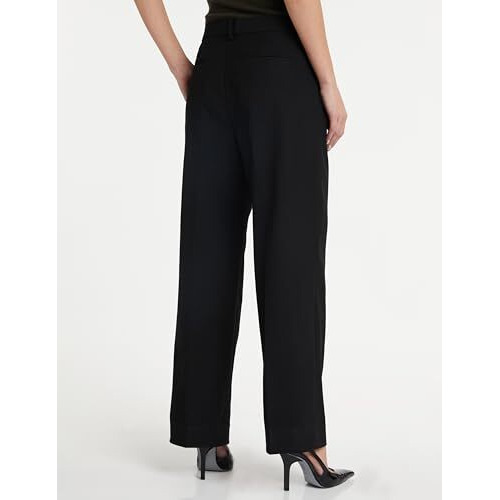 Amazon Brand - Symbol Women's Loose Pants (SB-AW23-WTR-106_Black_34)
