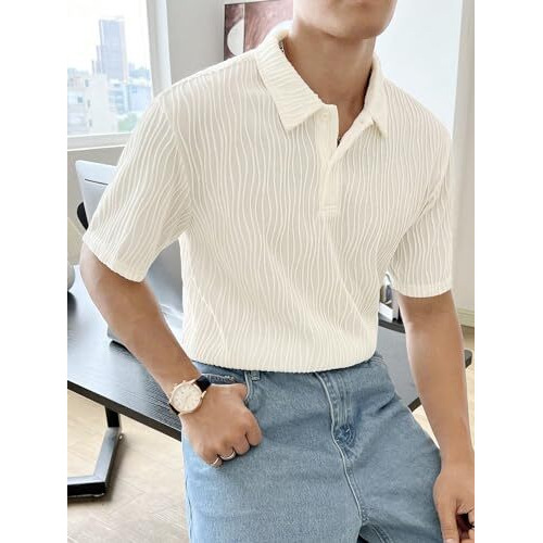 Leriya Fashion t Shirt for Men| White t Shirt for Men| Black Drop Shoulder t-Shirt for Men (Small, White)