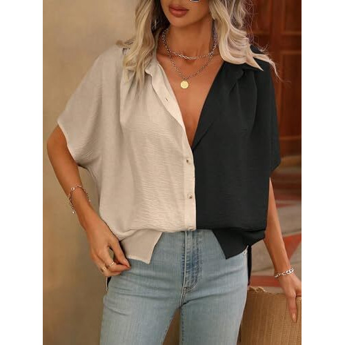 GRECIILOOKS Regular Fit Shirt for Women (Gl-W1892-M-Beige)