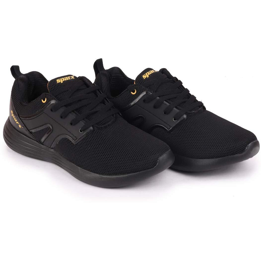 Sparx Mens SM 500 | Enhanced Durability & Soft Cushion | Black Walking Shoe - 9 UK (SM 500)