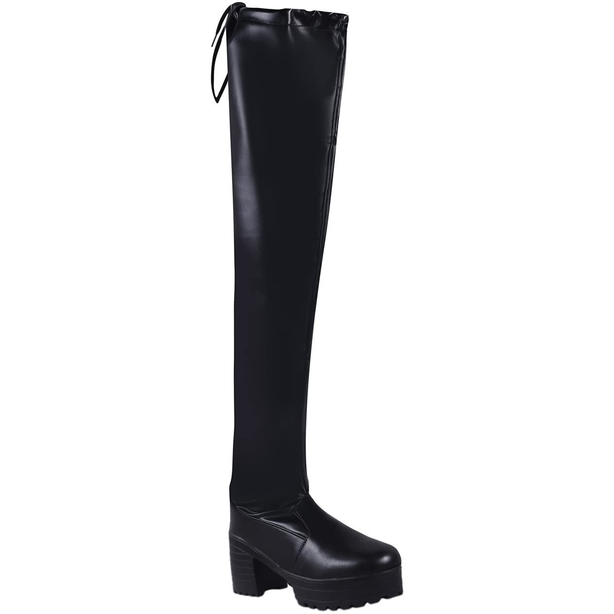 Shoetopia Women's Flat Boots-EU39 /UK6