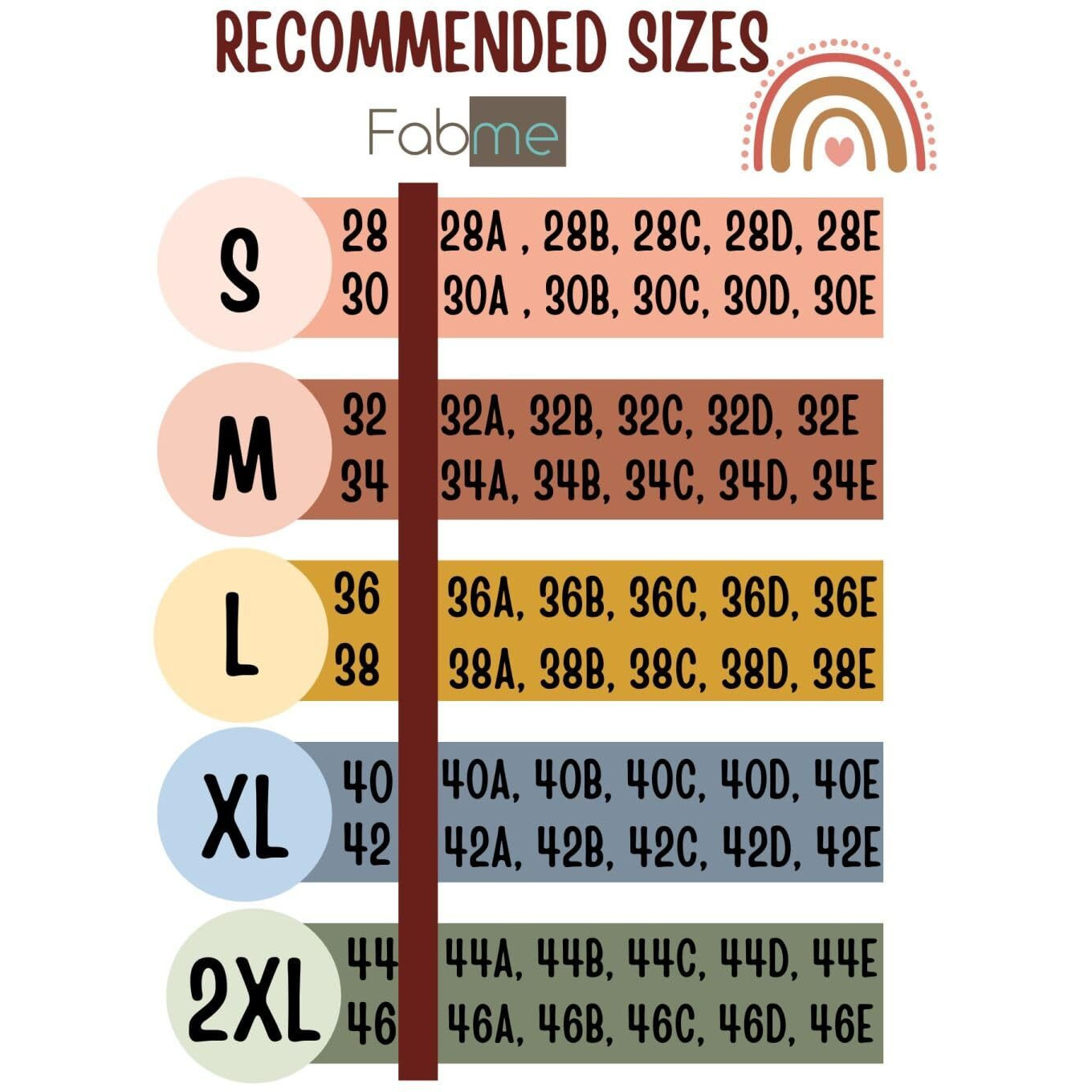 Fabme Women's Nylon-Spandex Wire Free Casual Full-Coverage Bra (BR0278_Chocolate_L)