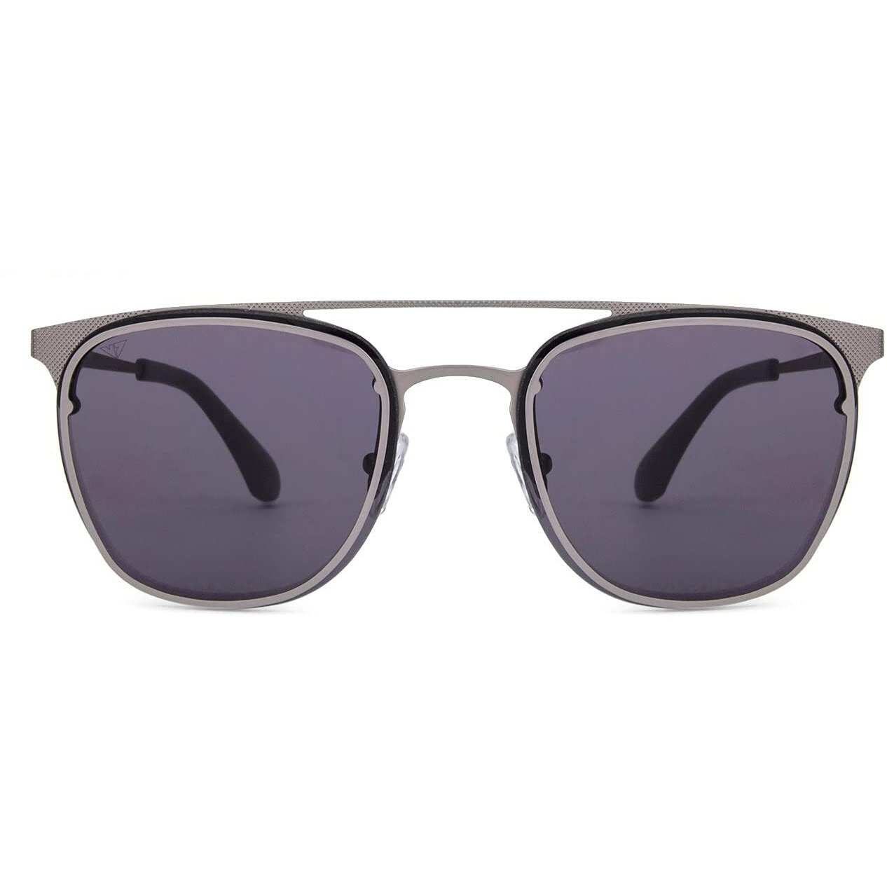 VINCENT CHASE EYEWEAR Unisex Round UV Protected Sunglasses Grey Frame Grey Lens (Medium) - Pack of 1